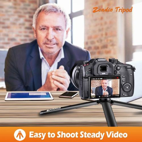  [아마존베스트]Zeadio Metal Mini Tripod, Desktop Tabletop Tripod for Smooth 4, Crane Plus, Crane 2, Osmo Mobile, Ronins, Vimble 2, Gimble Grip Stabiliser and All Cameras