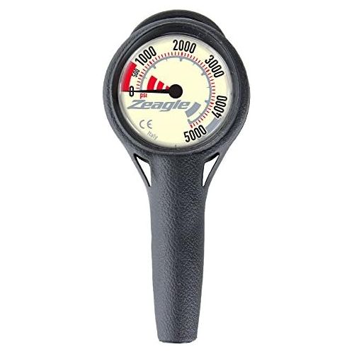  [아마존베스트]Zeagle Pressure Gauge w/ MiFlex Hose