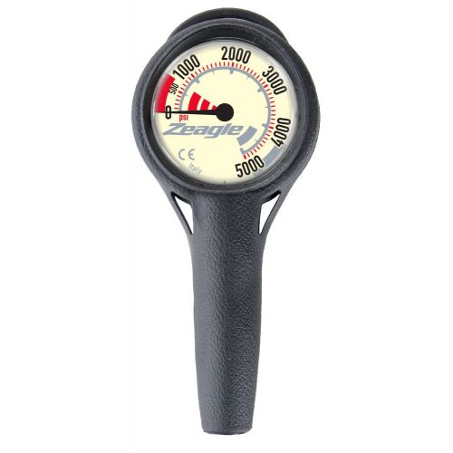  Zeagle Pressure Gauge w MiFlex Hose