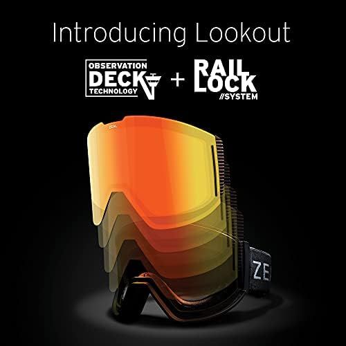  Zeal Optics Lookout RLs + ODT Snow Goggle w/Bonus Lens