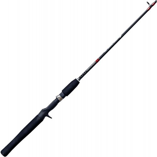  Zebco Rhino Tough Glowtip Casting Fishing Rod with Heavy Duty Guides, EVA Foam Handle