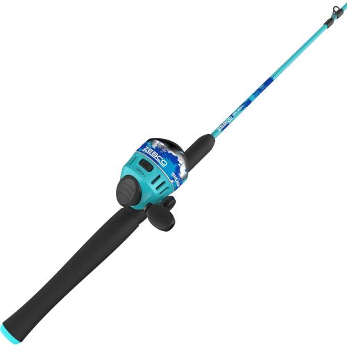  Zebco Splash Spinning Reel and Fishing Rod Combo