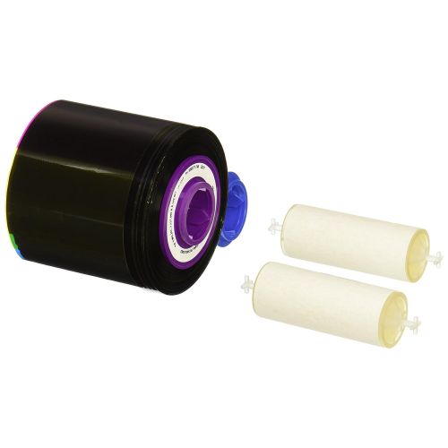  Zebra Technologies 800077-749 True Colors IX Series Color Ribbon for ZXP Series, 7 Compatible, Ymckok, 750 Labels per Roll