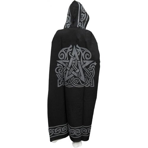  Zeckos Lightweight Cotton Hooded Ritual Cloak