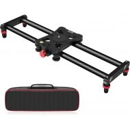 [아마존베스트]Zecti Camera Slider, 24 inches/60 Centimeters Adjustable Carbon Fiber Camera Dolly Track Slider Video Stabilizer Rail for Camera DSLR Video Movie Photography Camcorder Stabili