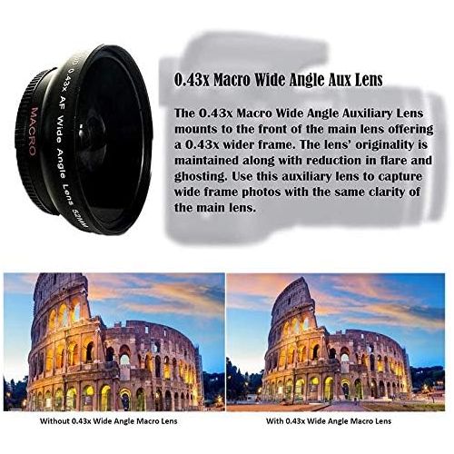  ZeeTech Nikon D7500 Digital SLR Camera, DX-Format, 20.9 Megapixel w/ 18-55mm Lens + 2 Pcs Sandisk 32GB Memory Card + Digital Flash + Camera Bag + Filter Kit + Accessory Bundle (Black)