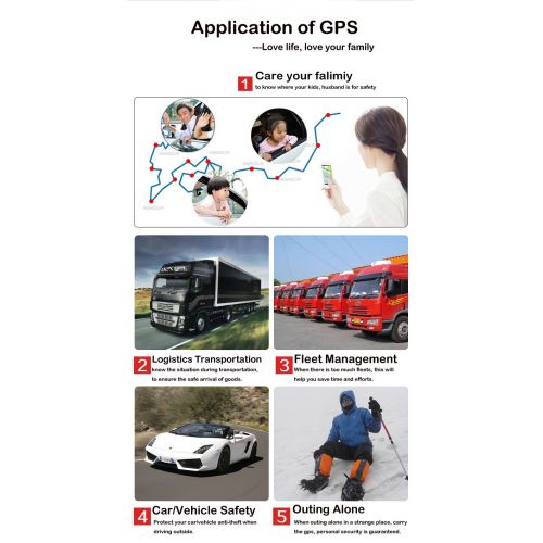  [아마존 핫딜]  [아마존핫딜]Zeerkeer GPS Tracker , 10000MAH GPS Ortung, Wasserdicht Echtzeit tracking GPS Locator, Professional Anti-verloren ,GPS Alarm Car Tracker fuer Auto lkw Moto Gefrier Boot mit Freier APP