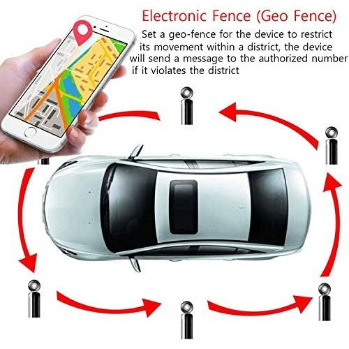  [아마존베스트]Zeerkeer TK905 GPS Tracker, 5000 mAh GPS Tracking for Vehicles, Waterproof, Real-time Car GPS Tracker, Strong Magnetic Tracking Device for Motorcycle, Truck, Theft Warning System