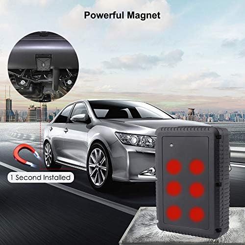  [아마존베스트]Zeerkeer GPS Tracker Real Time Tracking Durable Battery Standby 120 Days Car GPS Tracker Vehicle Tracker TK915 Waterproof Strong Magnet Motorcycle GPS Locator Free Web App