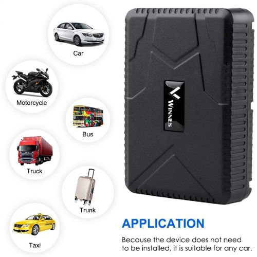  [아마존베스트]Zeerkeer GPS Tracker Real Time Tracking Durable Battery Standby 120 Days Car GPS Tracker Vehicle Tracker TK915 Waterproof Strong Magnet Motorcycle GPS Locator Free Web App