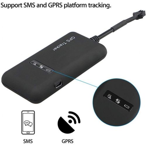  [아마존베스트]Zeerkeer GPS Tracker Vehicle Real Time GPS/GPRS/GSM Location for Vehicle Positioning and Tracking, Anti-Theft GPS Monitoring System Locator for Cars Motorcycle Tracker with Free App for Sma