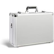 Zeikos ZE-HC36 Deluxe Medium Hard-Shell Protective Storage Case with Black Foam - 18 x 12 x 6.5 Inches Pelican Water & Dust Resistant for Drones, Pistols, Laptops, Cameras, Lenses