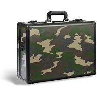 Zeikos ZE-HC36 Deluxe Medium Hard-Shell Protective Storage Case with Black Foam?18 x 12 x 6.5 Inches Pelican Water & Dust Resistant for Drones, Pistols, Laptop, Cameras, Lenses & E