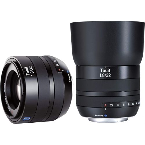  Zeiss 32mm f/1.8 Touit Series for Fujifilm X Series Cameras, Black, Model: 000000-2030-679