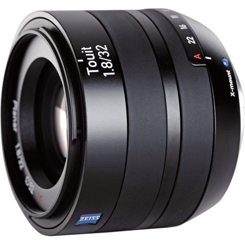  Zeiss 32mm f/1.8 Touit Series for Fujifilm X Series Cameras, Black, Model: 000000-2030-679