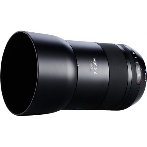  Zeiss Touit 2.8/50M Macro Camera Lens for Fujifilm X-Mount Mirrorless Cameras, Black