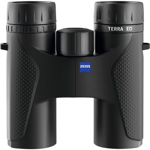  Zeiss 8x32 Terra ED Binoculars (Black) with Zeiss Lens Cleaning Kit Bundle