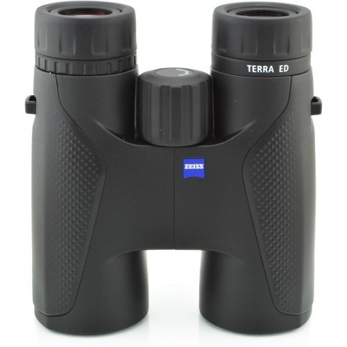  Zeiss 8x42 Terra ED Binocular Black Bundle with Zeiss Lens Care Kit and Lumtrail Cleaning Cloth