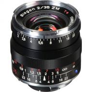 Zeiss Biogon T* 2/35 ZM 1365-659 35mm f/2 Manual Focus Lens, Black