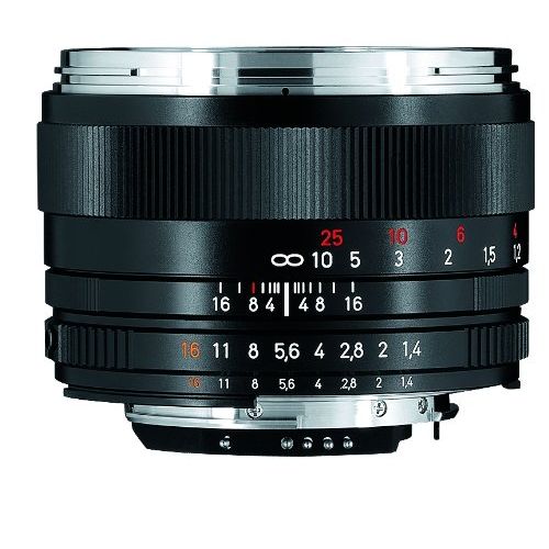  Zeiss Classic Planar ZF.2 T 1.4/50 Standard Camera Lens for Nikon F-Mount SLR/DSLR Cameras, Black (1767825)