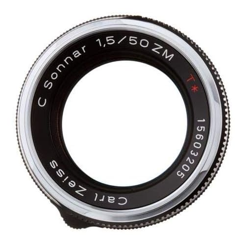  ZEISS Ikon C Sonnar T* ZM 1.5/50 Standard Camera Lens for Leica M-Mount Rangefinder Cameras