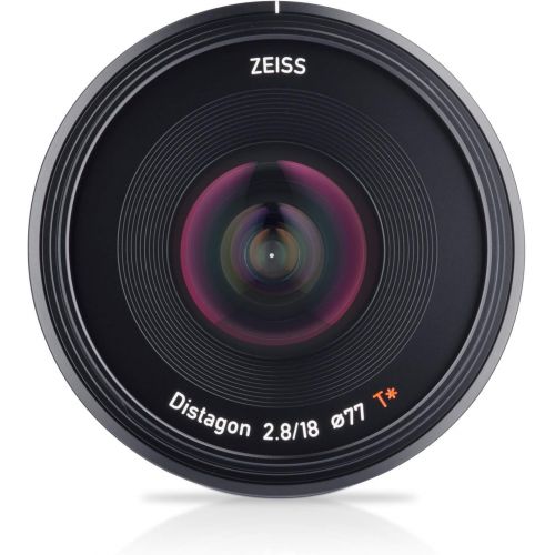  Zeiss Batis 2.8/18 Wide-Angle Lens for E-Mount, Black