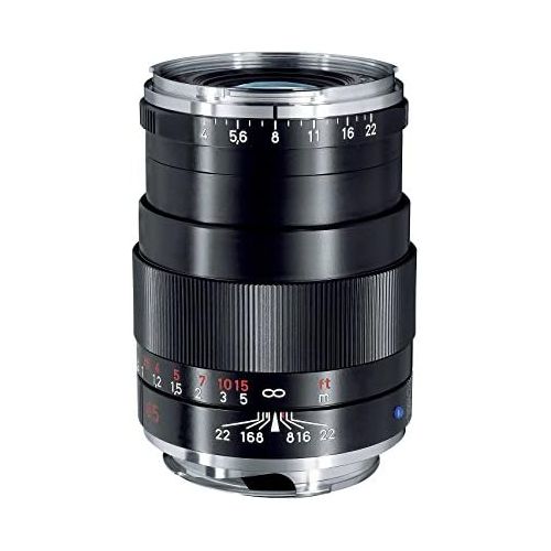  Zeiss 85mm f4 Tele-Tessar T ZM Manual Focus Lens (Black)