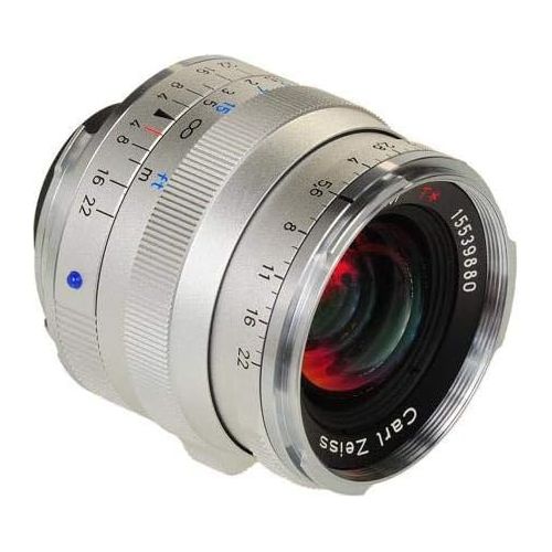  Zeiss 35mm f2 Biogon T* ZM MF Lens for Zeiss Ikon & Leica M Cameras (Silver)