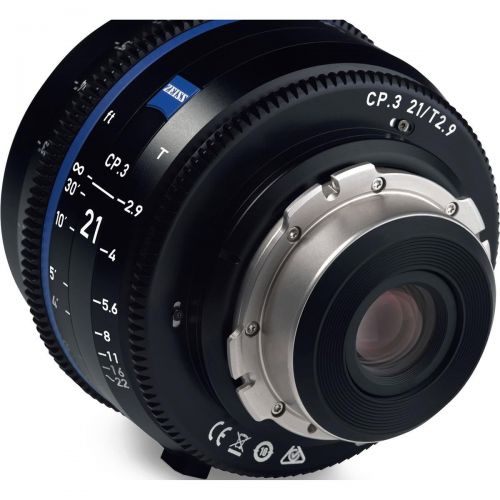  Zeiss 28mm T2.1 CP.3 Compact Prime Cine Lens (Feet) with PL Bayonet Mount