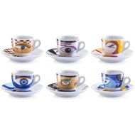 [아마존베스트]Zeller 26510 Espressotassen Set 12-teilig Magic Eyes