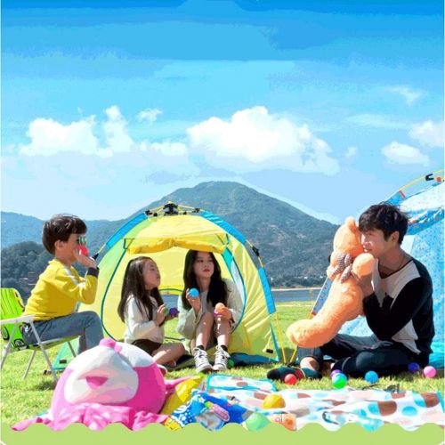  Zelt LCSHAN Childrens Tent Automatic Indoor Toy House Outdoor Waterproof Sun Cream