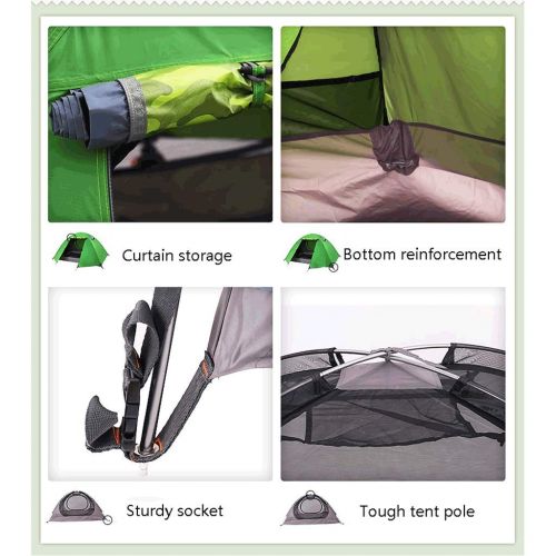  Zelt LCSHAN Outdoor 2 Personen Reisen Camping selbstfahrende Feldausruestung wasserdicht