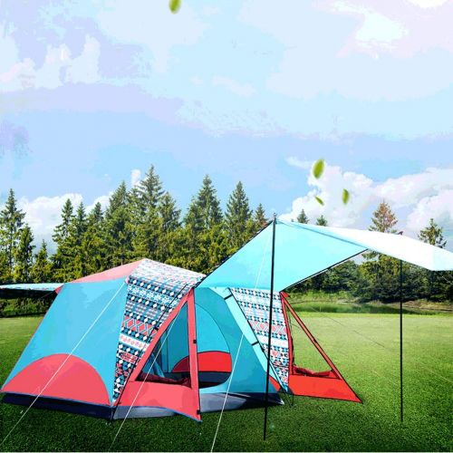  Zelt LCSHAN Automatisches Outdoor 3-4 Personen Indoor Family Camping Mehrpersonen Top Regendicht Grossraum