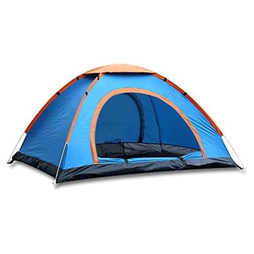  Zelt LCSHAN Feldzelt Speed Open Family Camping Regenfeste Automatische Ausruestung (Farbe : Blau, groesse : 2 People)