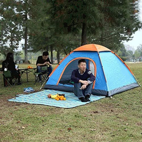  Zelt LCSHAN Feldzelt Speed Open Family Camping Regenfeste Automatische Ausruestung (Farbe : Blau, groesse : 2 People)