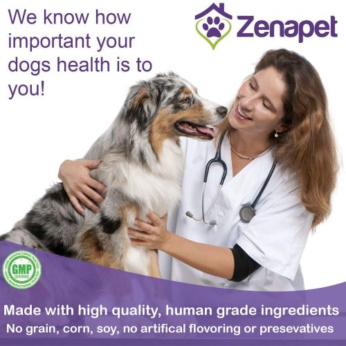  Zenapet Dog Immune Support-Immune Booster for Dogs-Safeguard Your Dogs Immune System-Premier Superfood Supplement for Your Pet-Natural Vitamins for Dogs in Food Form with Antioxida