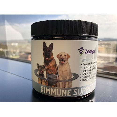  Zenapet Dog Immune Support-Immune Booster for Dogs-Safeguard Your Dogs Immune System-Premier Superfood Supplement for Your Pet-Natural Vitamins for Dogs in Food Form with Antioxida