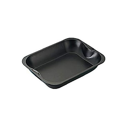  Zenker Brat- und Auflaufform (40 x 5 x 30 cm) SPECIAL COOKING, rechteckige Ofenform mit Antihaftbebeschichtung, Backblech fuer krosse Braten & saftige Auflaufe (Farbe: Schwarz), Men