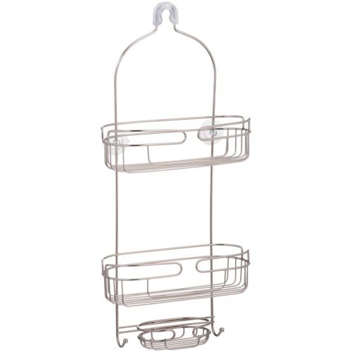  Zenna Home Over-the-Shower Caddy, Stainless Steel