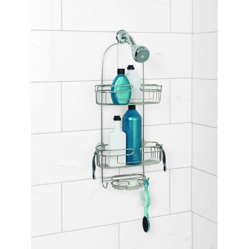 Zenna Home Over-the-Shower Caddy, Stainless Steel