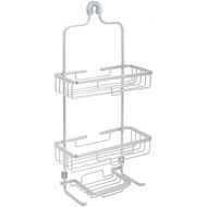 Zenna Home NeverRust Rustproof Aluminum Shower Caddy, Satin Chrome