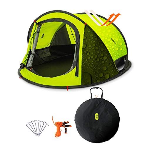  Pop Up Tent, Zenph Automatic 2-3 Persons Family Camping Tent, 3 Seconds Automatic Opening Waterproof Sun Shelter Automatic Instant Tents for Outdoor Hiking