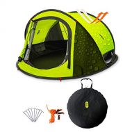 Zenph Automatic 2-3 Persons Family Camping Tent, 3 Seconds Automatic Opening Waterproof Sun Shelter, Automatic Instant Pop Up Tents for Outdoor Hiking 4 Season Tent