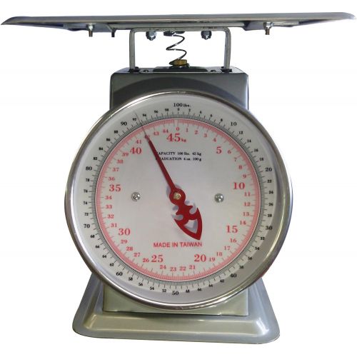  Zenport Accuzen AZD100 Platform Mechanical Dial Scale, 100-Pound