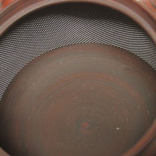  ZentealifeCom Japanese Teapot Kyusu / tokoname Kiln / pottery studio Tosen / Obi-ami (red black)