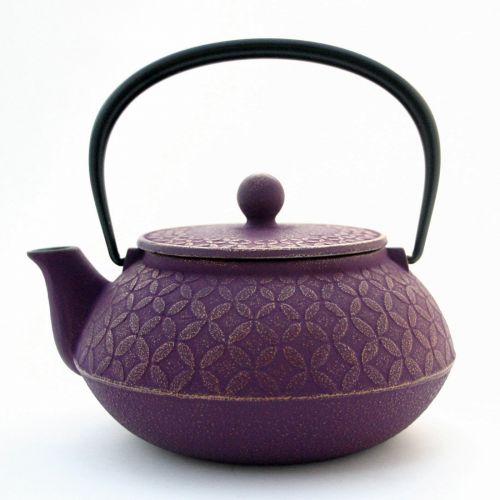  ZentealifeCom Japanese Cast Iron Teapot Tetsubin Iwachu Nambu Purple Jewel /590ml(20 Fl Oz)