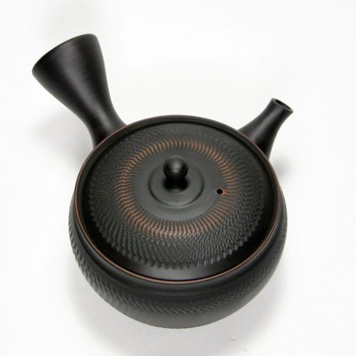  ZentealifeCom Japanese Teapot Kyusu / Tokoname Kiln / Potter: Gyokuryu