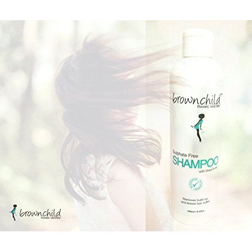  Zentraedi Brown Child Shampoo and Conditioner Set Sulphate Free Ethnic Hair Repair Treatment (8.45Oz each)