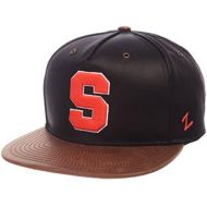 [아마존베스트]Zephyr Adult Men Tribute Heritage Collection Hat, Team Color/Cracked Leather, Adjustable