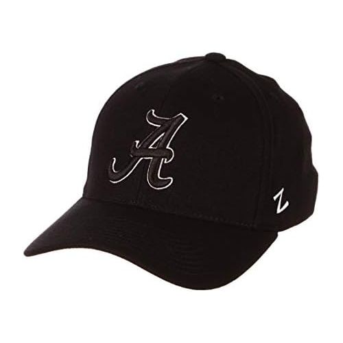  Zephyr NCAA Mens ZH Black Stretch Fit Hat